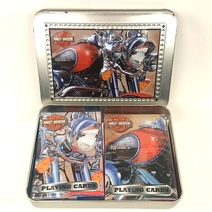 Harley-Davidson Scott Jacobs 2 Factory Sealed Cards in Metal presentatio…